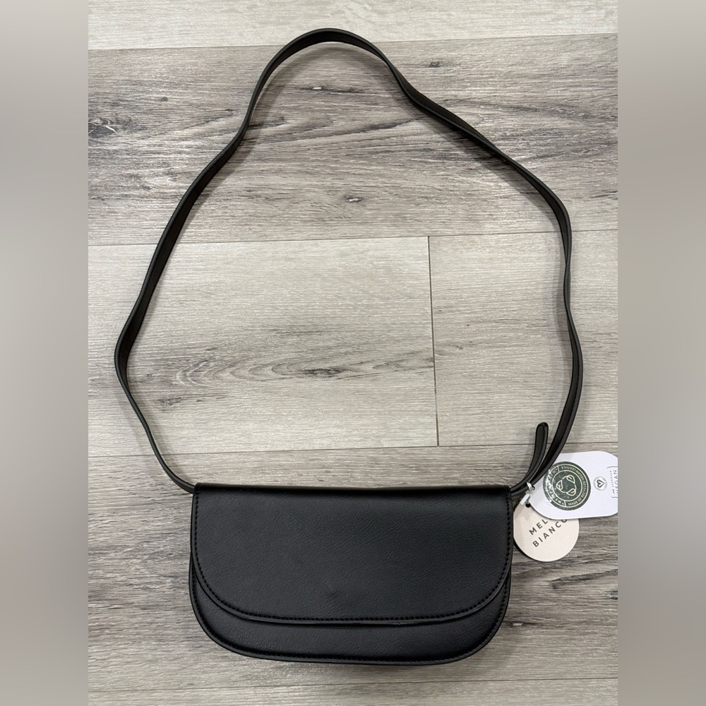 MELIE BIANCO Shoulder Bag with Interchangeable Chain-Link & Smooth Strap NWT - Picture 7 of 11